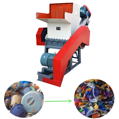 新しい条件のびんの粉砕機機械はHDPE LDPE PPのABS PEのプラスチック粉砕機のシュレッダーをリサイクルする